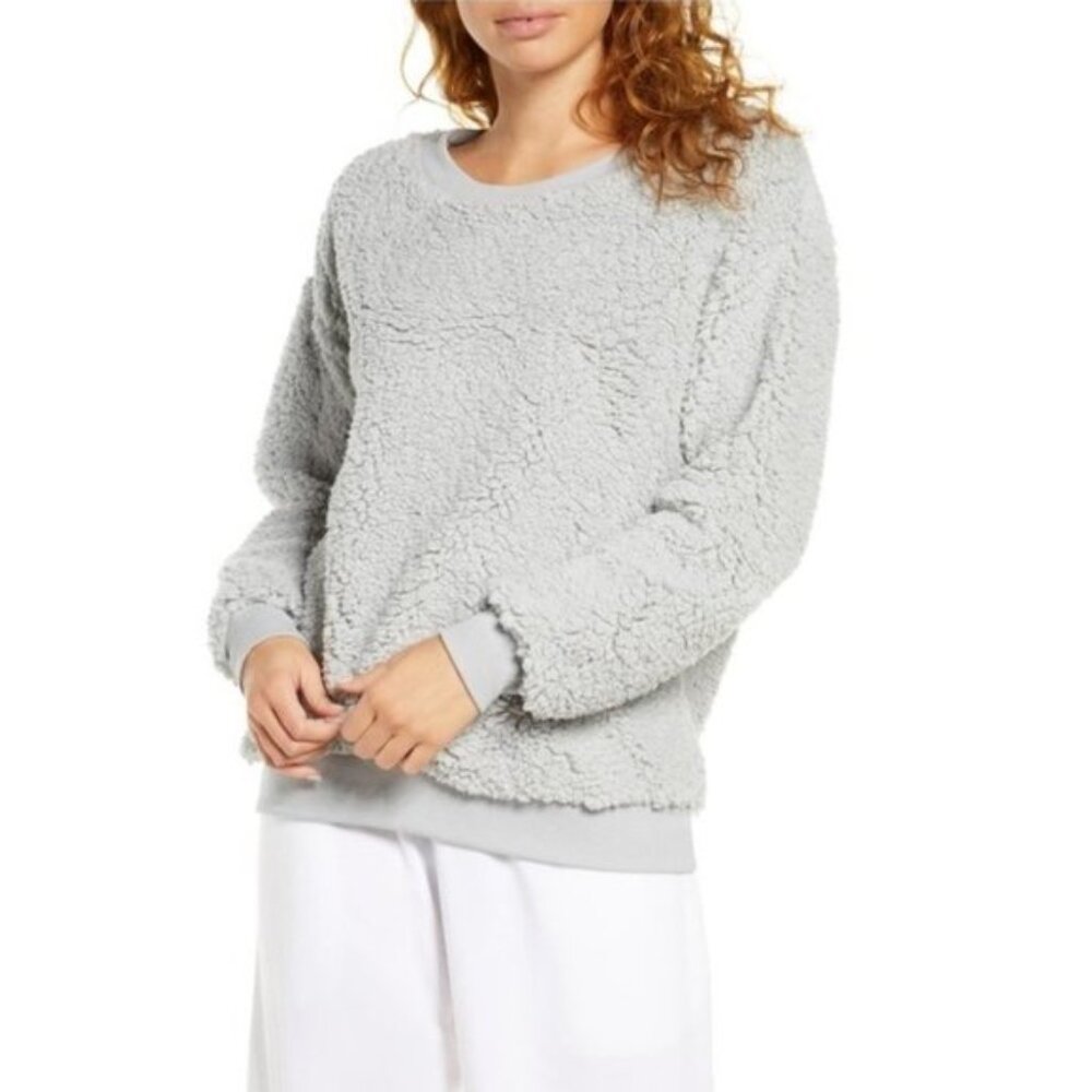 Socialite High Pile Fleece Sweatshirt